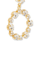 Calanthe Drop Earrings, 18k Gold-Plated Brass